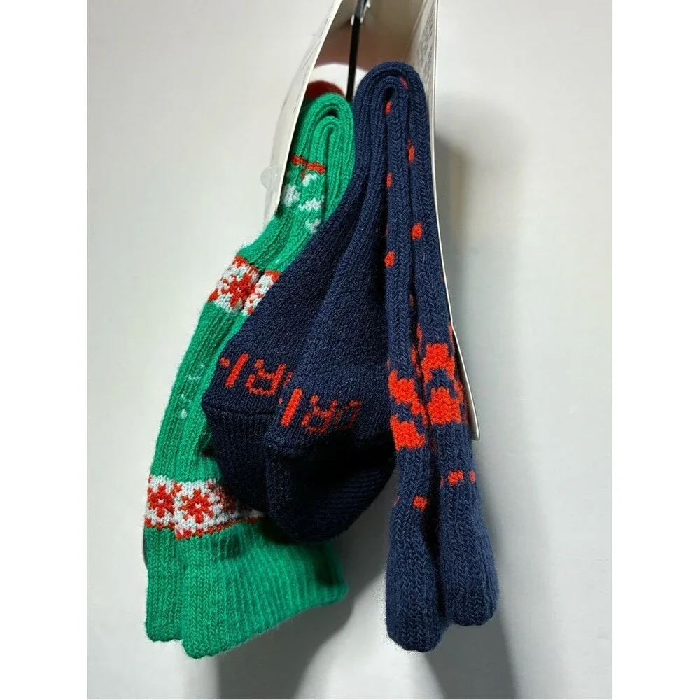 Nike Dri-FIT kids 2-Pack Cushioned Crew Socks - Green & Navy 7-9 yrs New